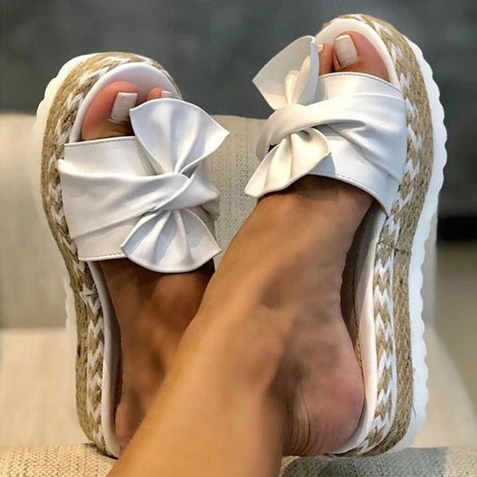 SCARLET | Trendy stylish summer sandals with bow