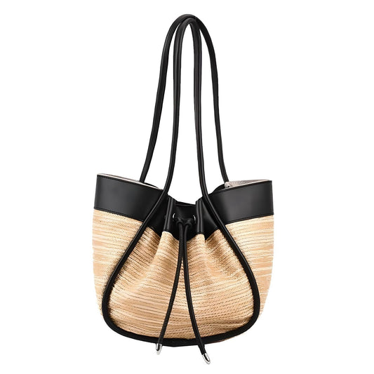 Seichi - Spring straw tote bag