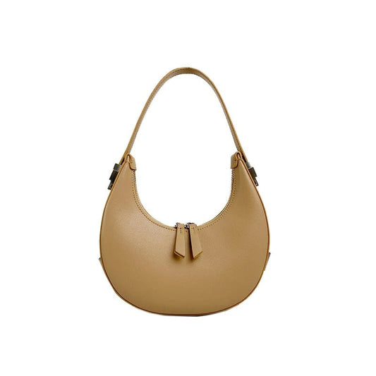 Terra - Trendy half-moon shoulder bag