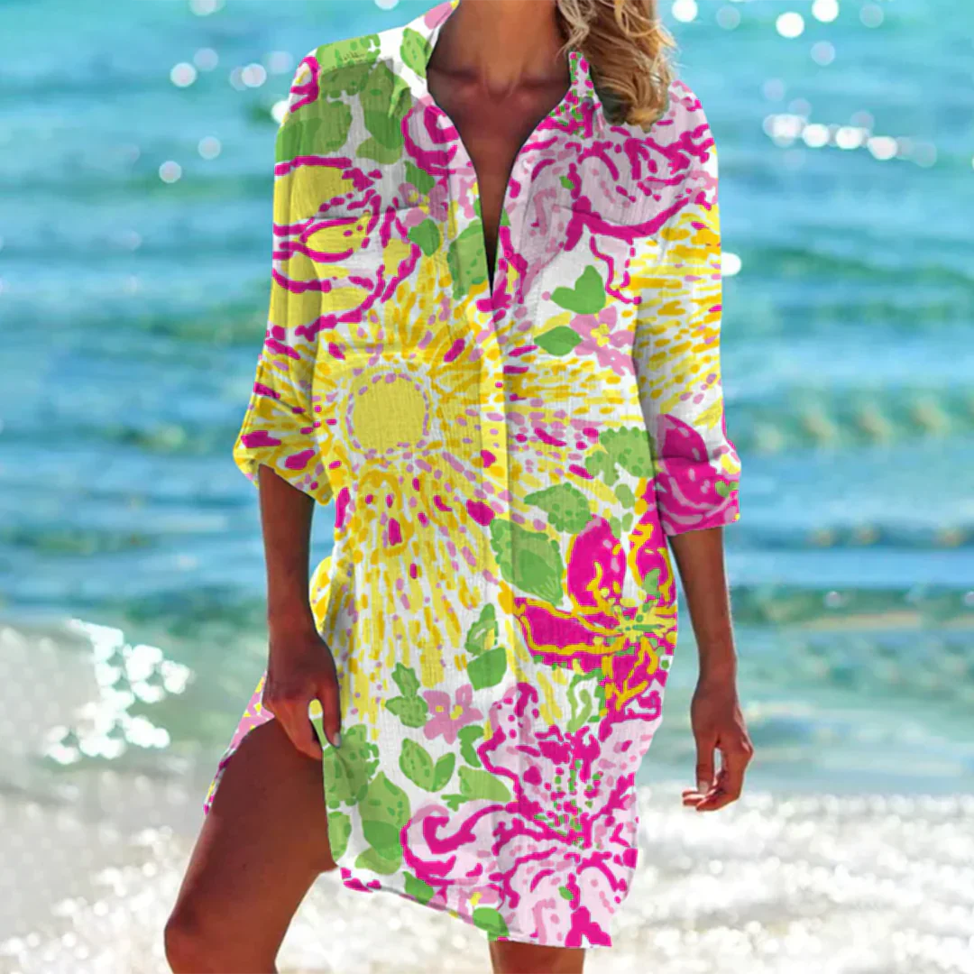Catherine - summer shirt dress