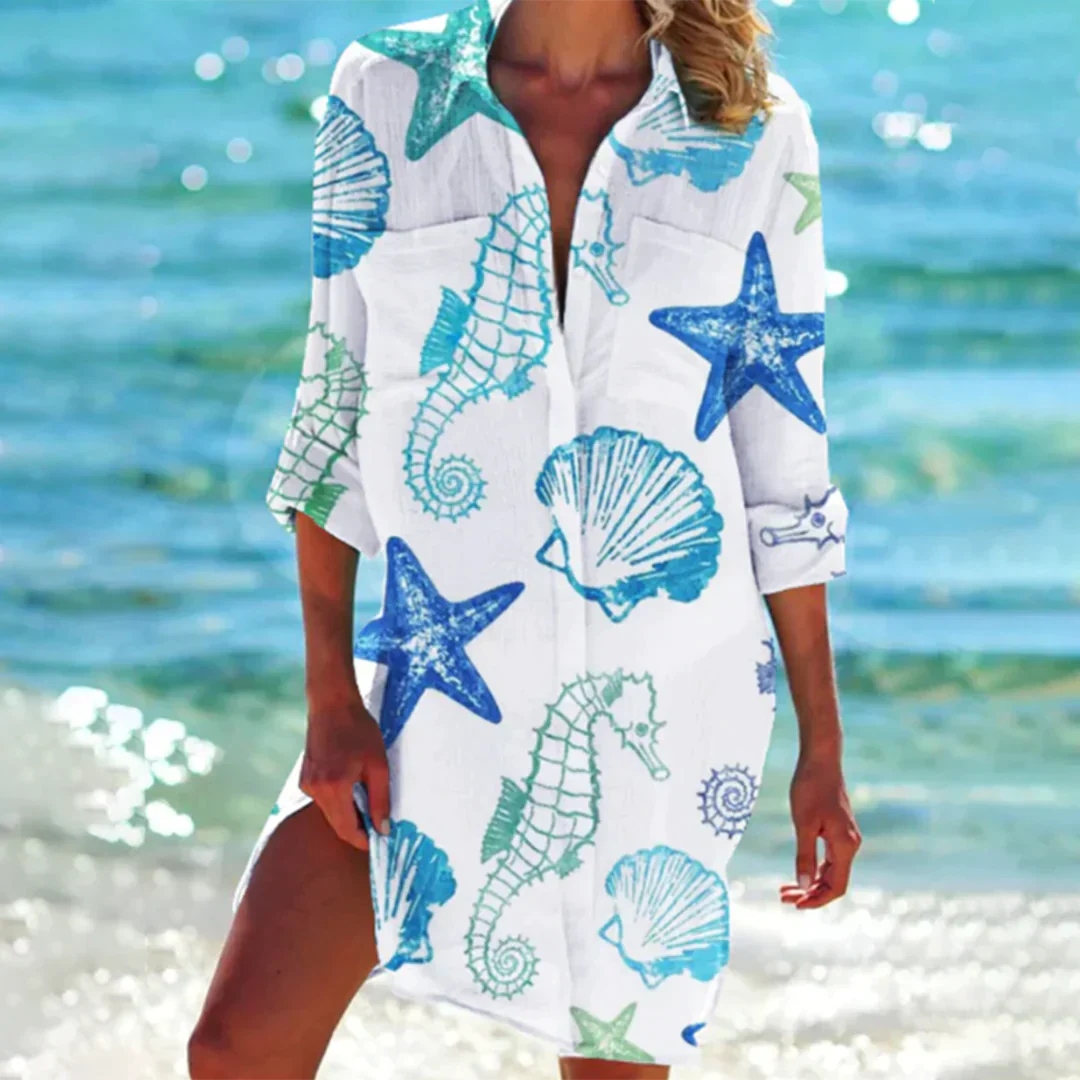 Catherine - summer shirt dress