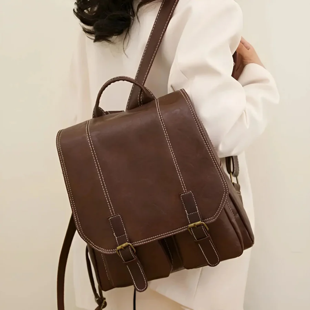 Vintage style backpack - RetroTrail-Elly Rose