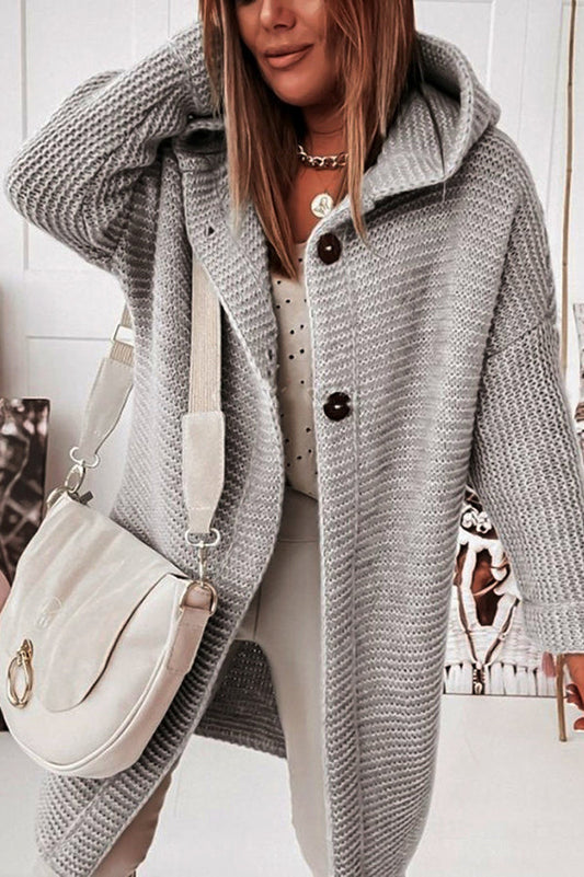 | Hooded Cardigan