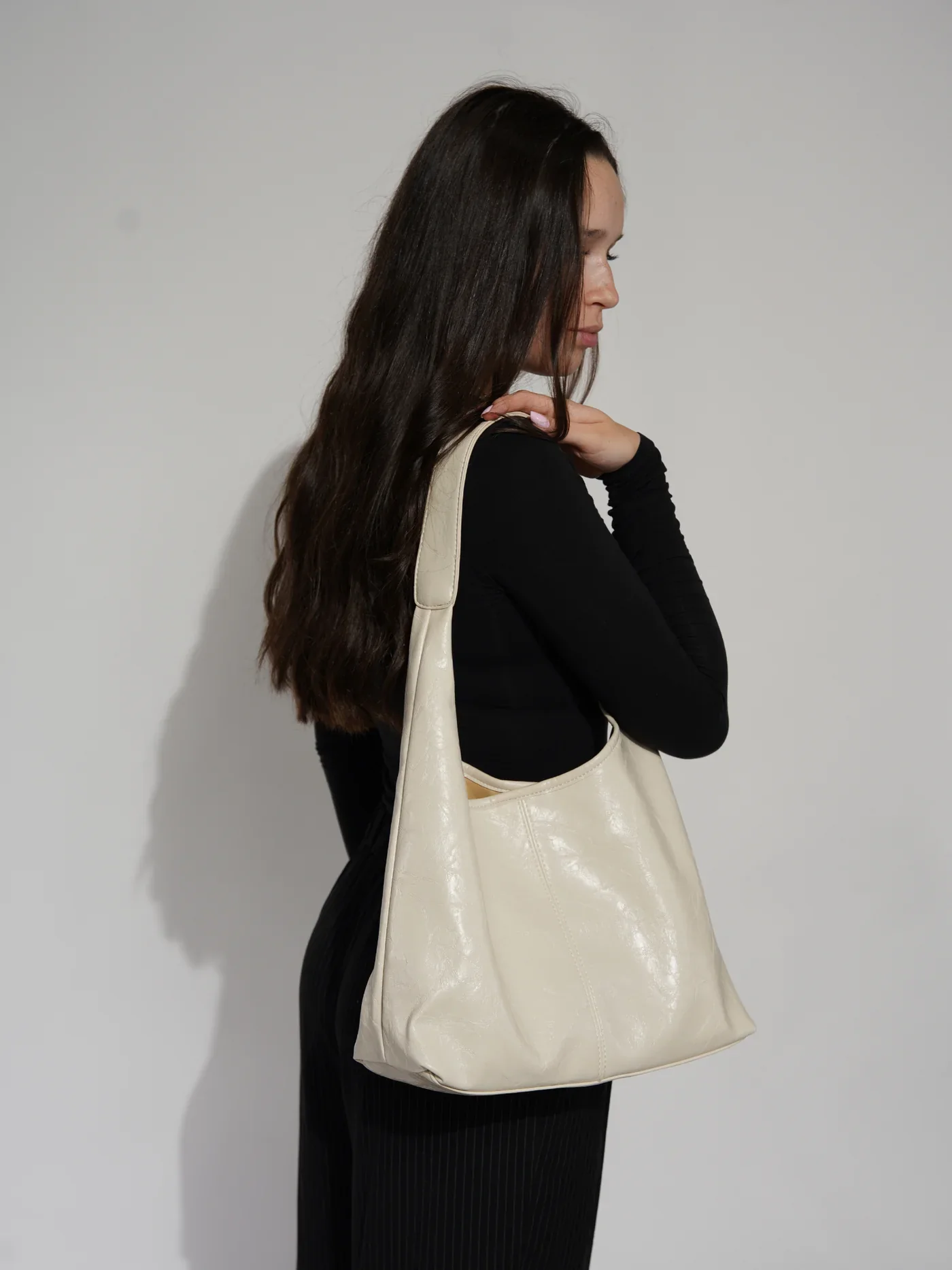 Classic leather handbag - Dael-Elly Rose
