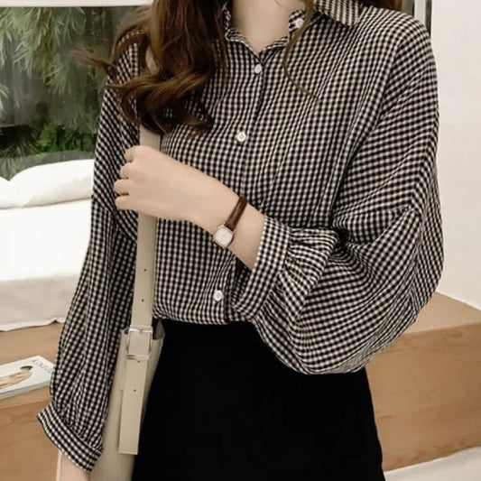 Seraphina | Elegant Women’s Loose-Fit Shirt Blouse