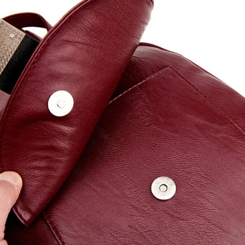 Women's leather backpack - Ada-Elly Rose