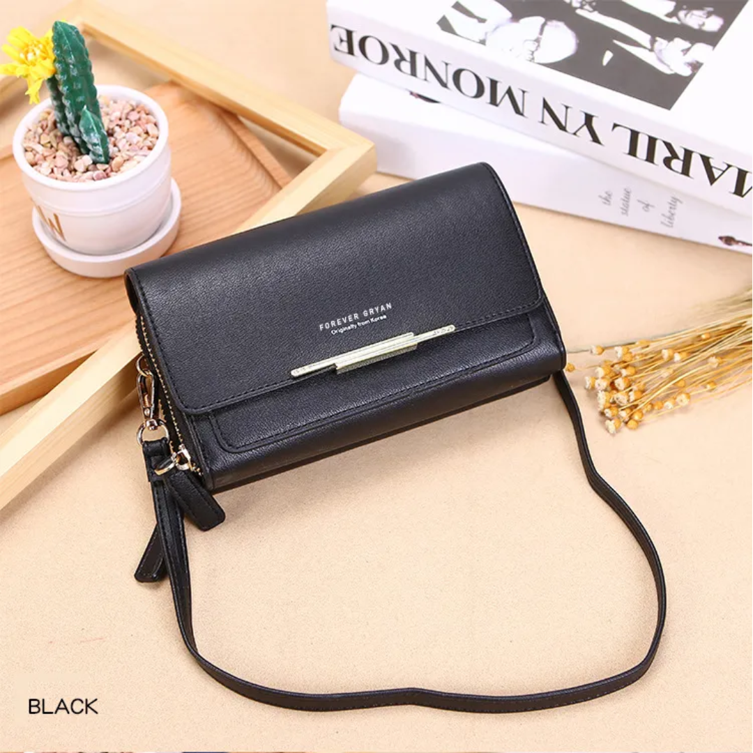 Classic vegan leather handbag-Elly Rose