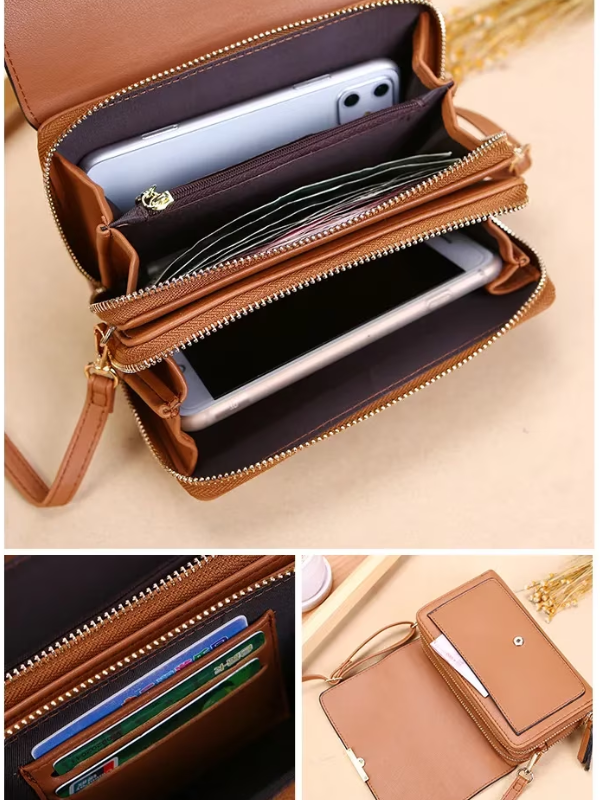 Classic vegan leather handbag-Elly Rose