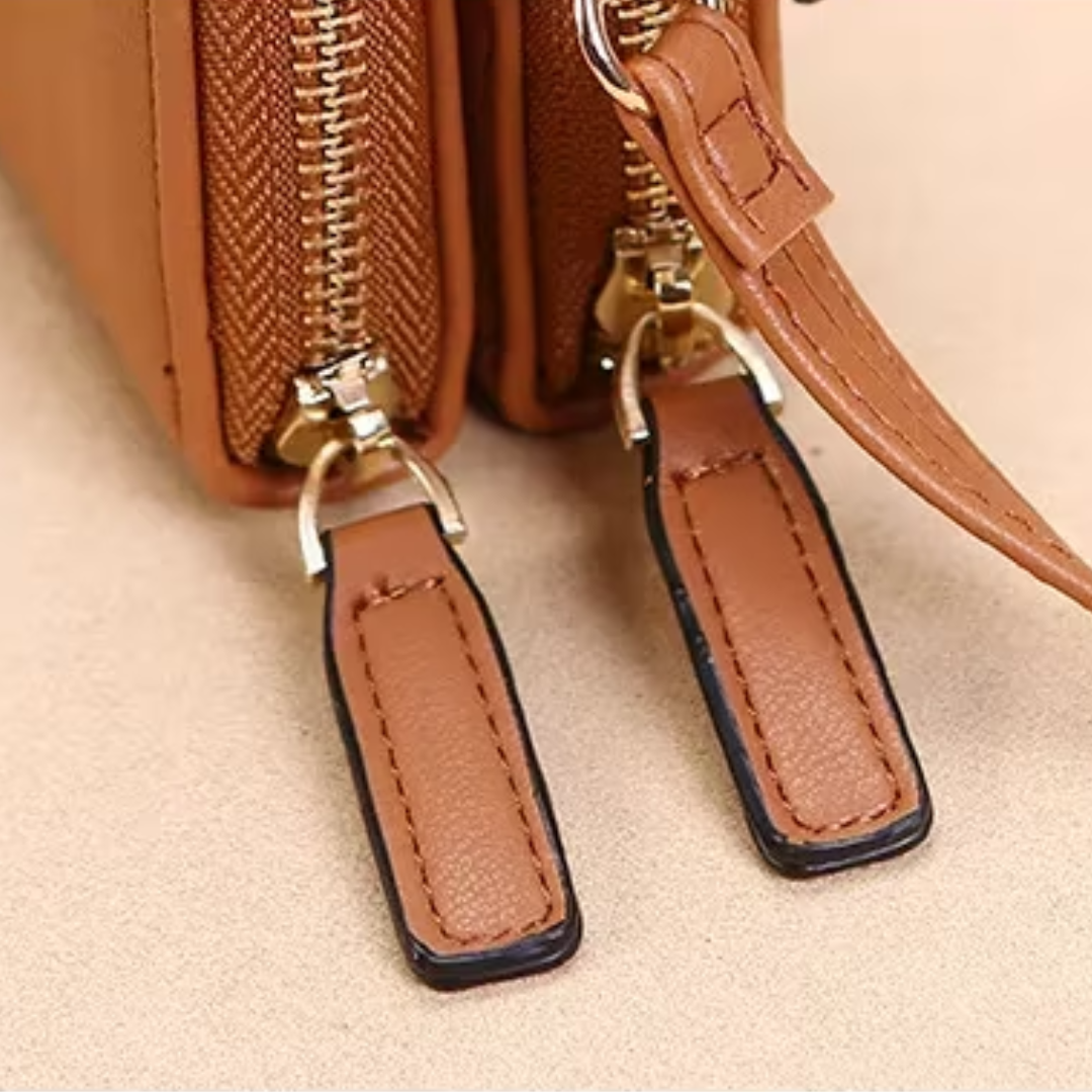 Classic vegan leather handbag-Elly Rose