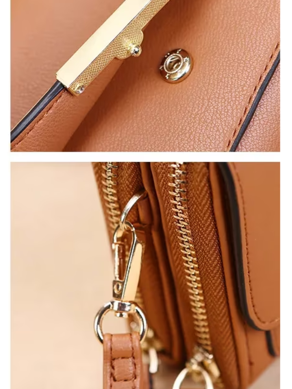 Classic vegan leather handbag-Elly Rose