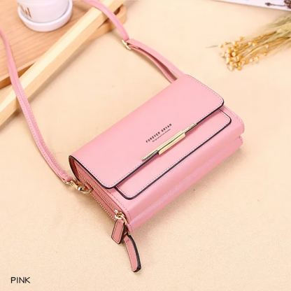 Classic vegan leather handbag-Elly Rose