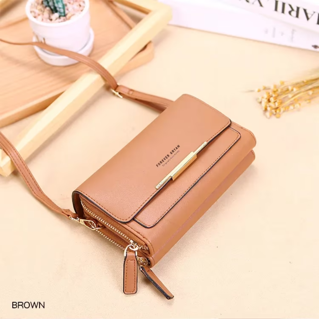 Classic vegan leather handbag-Elly Rose