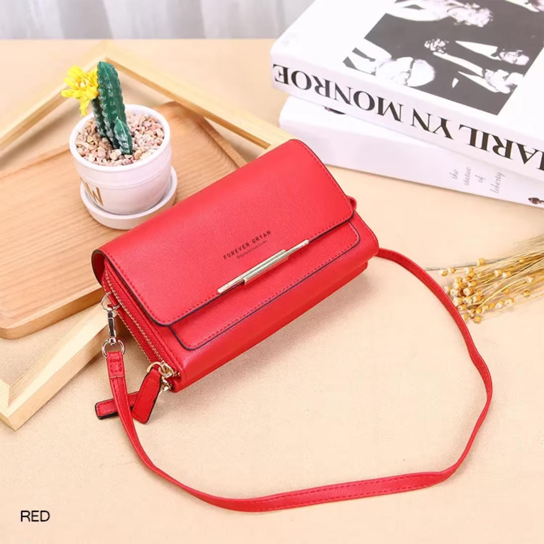Classic vegan leather handbag-Elly Rose
