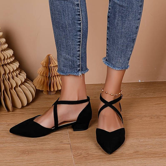 Ea | Fashionable low-heeled women's sandals