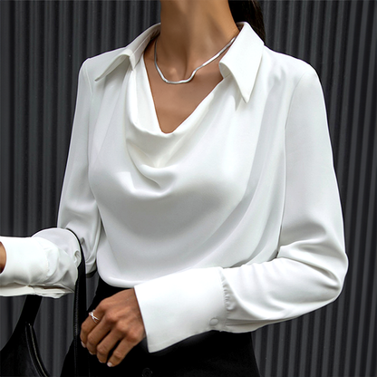 Milana - Elegant silk blouse for women