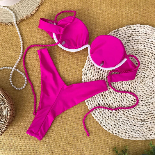 SoSoof - Brazilian bikini solid color