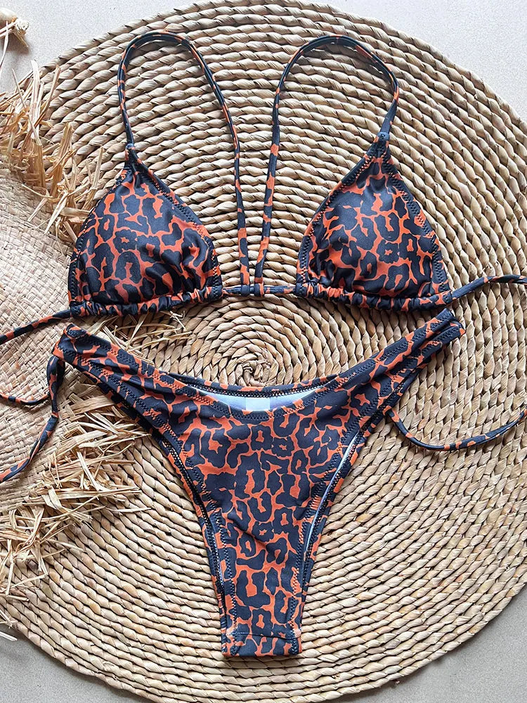 SoSoof - Brazilian bikini with floral print
