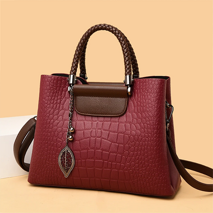 Brooke - Round stroschoudertas for summer