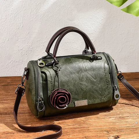 Sofie - Vintage leather handbag for women - Elegant and durable