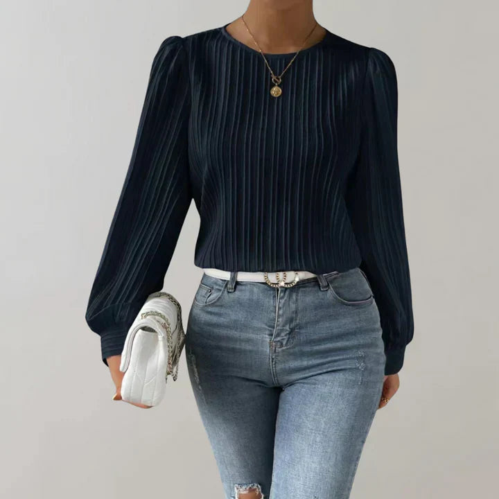 Uma | Stylish Pleated Blouse