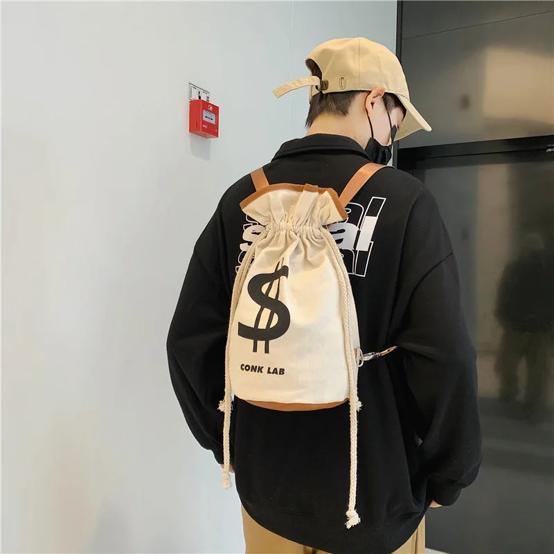 JoyPouch - Cheerful Dollar backpack-Elly Rose