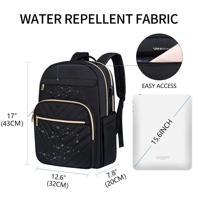 VivaVault - Stylish, secure backpack for women-Elly Rose