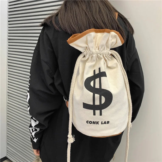 JoyPouch - Cheerful Dollar backpack-Elly Rose