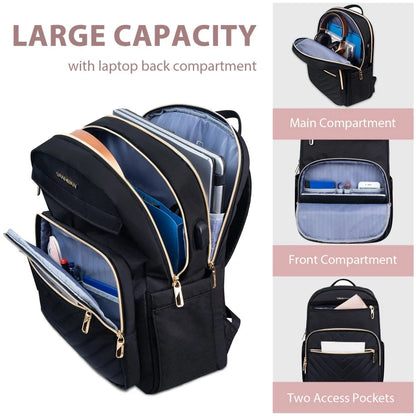 VivaVault - Stylish, secure backpack for women-Elly Rose