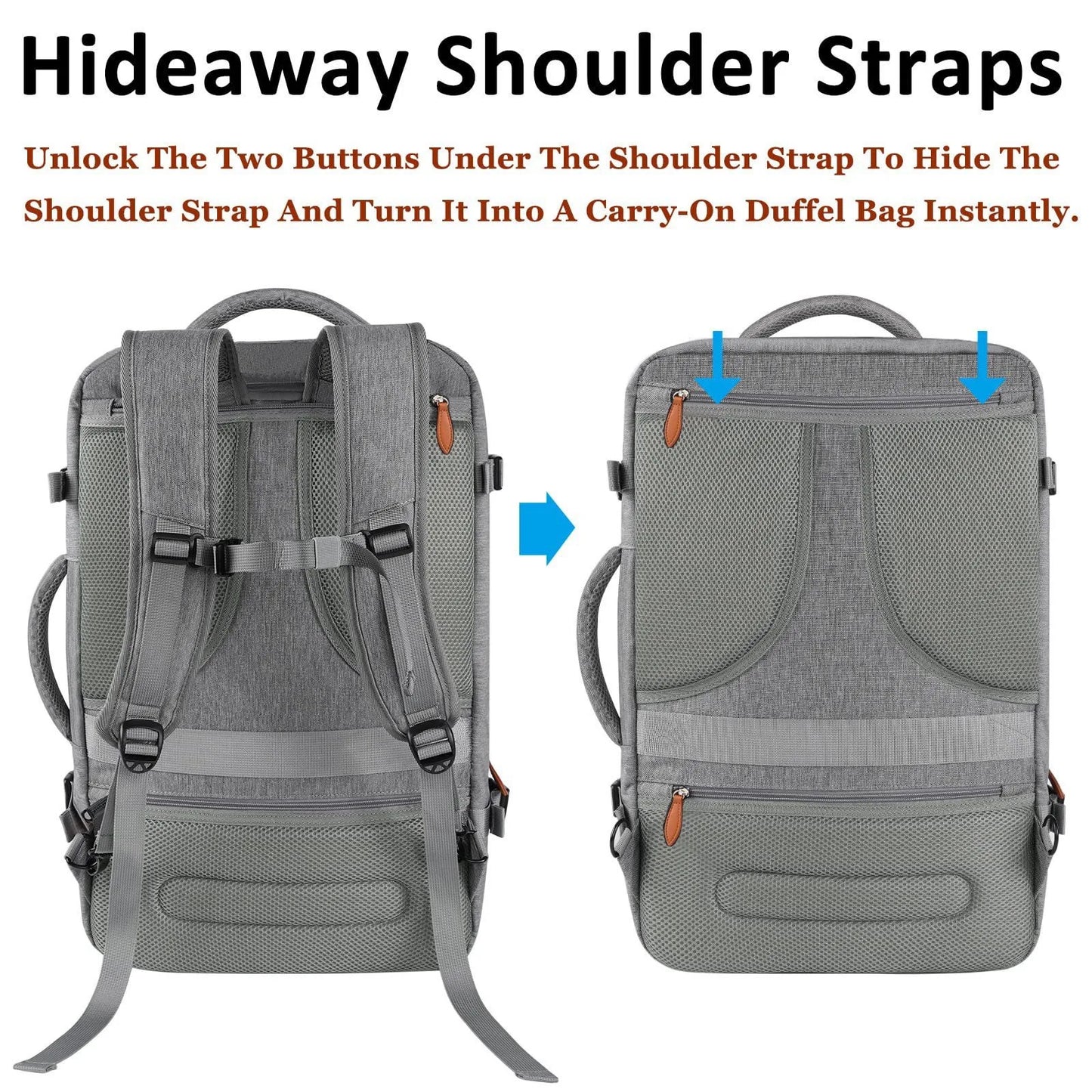 RoamMax - Large travel backpack-Elly Rose
