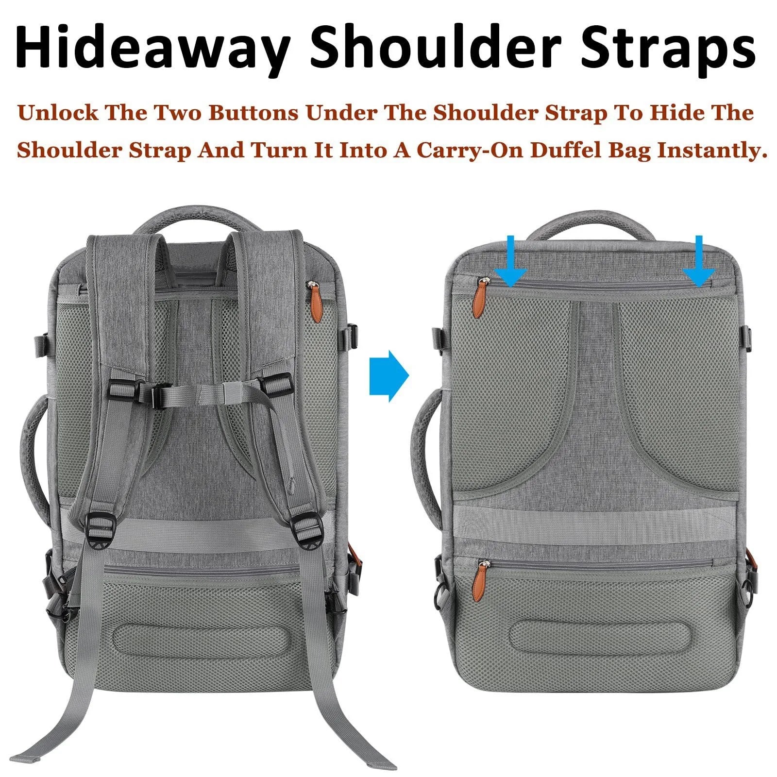 RoamMax - Large travel backpack-Elly Rose