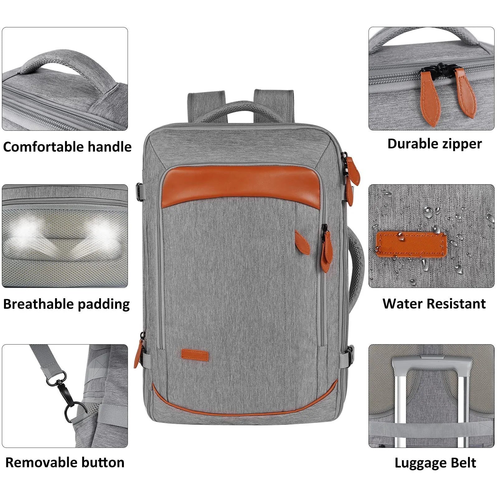 RoamMax - Large travel backpack-Elly Rose