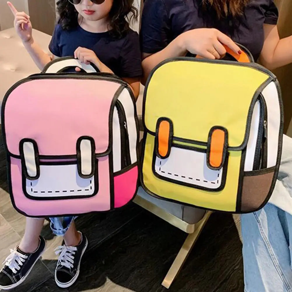 SplashPals - Cartoon waterproof backpack-Elly Rose