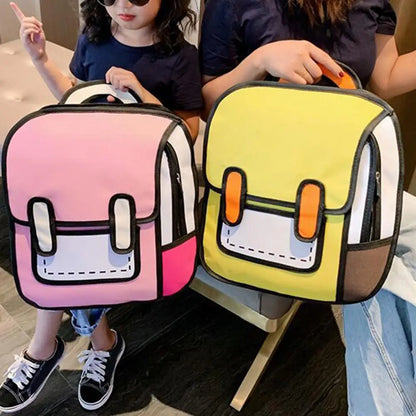 SplashPals - Cartoon waterproof backpack-Elly Rose