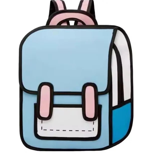 SplashPals - Cartoon waterproof backpack-Elly Rose
