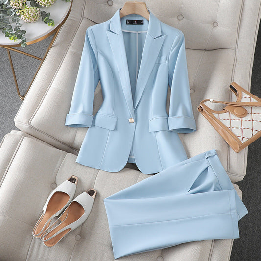 Mindy - Chic Women's Blazer & Pant Set