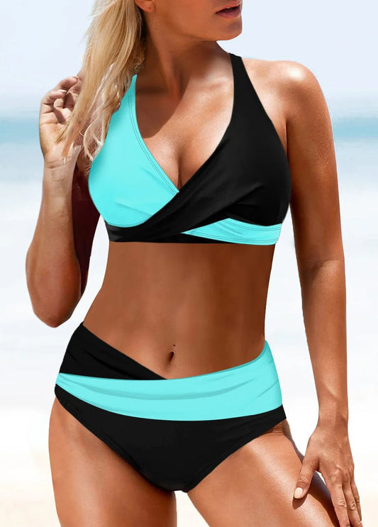 Elegant bikini with low waist
