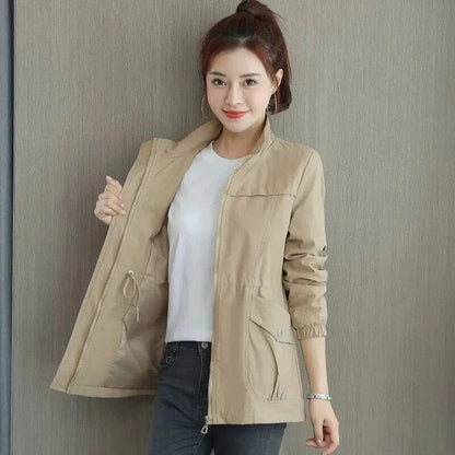 Emma | Solid women's trench coat