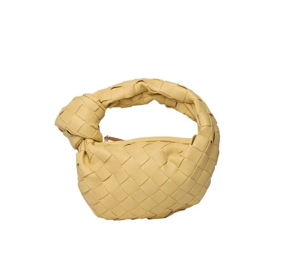 Elegant and modern woven handbag - Malani-Elly Rose