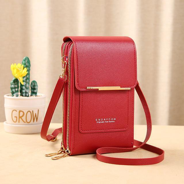 Sonia Leather Phone Wallet | Sleek & Fashionable-Elly Rose