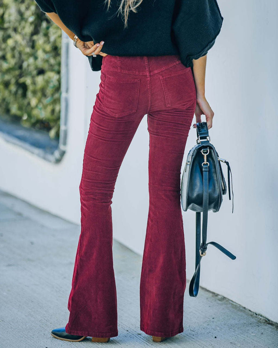 Leslie - Velour Pants