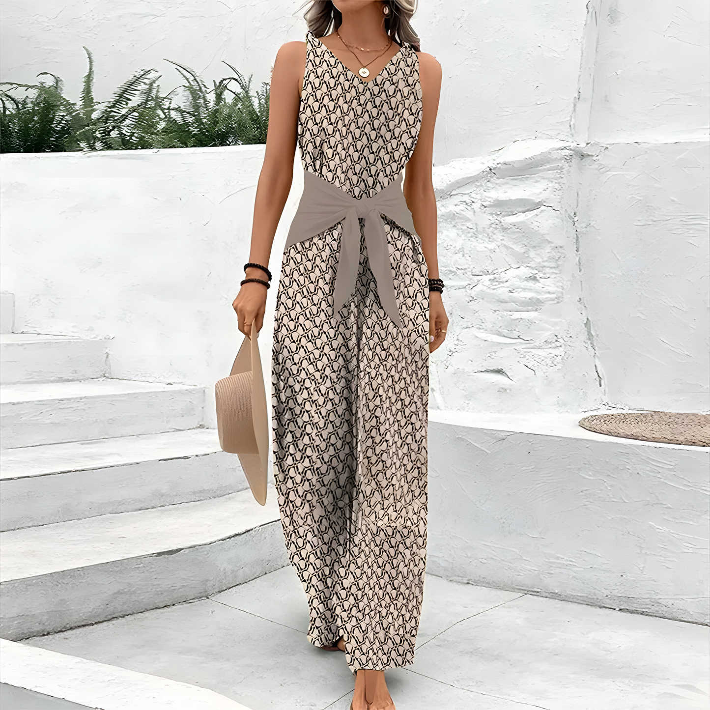 Elena - Sleeveless set